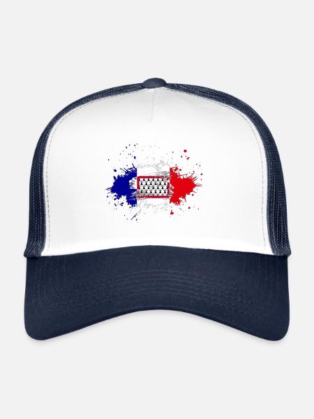 Splash Tricolore Limousin - Trucker Cap - white/navy - Front