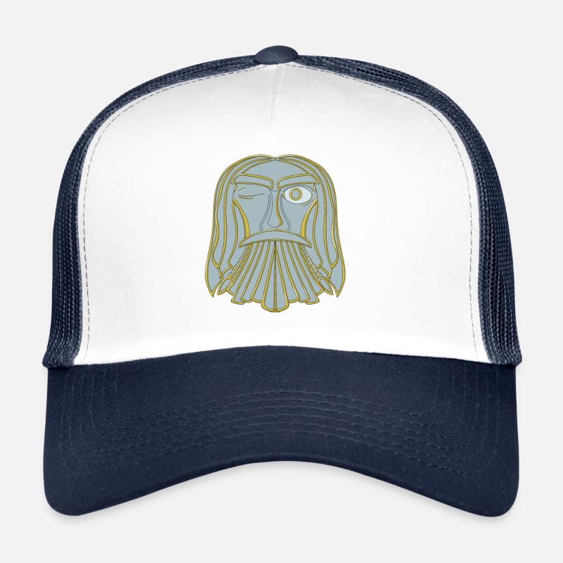 Der nordische Gott Odin Trucker Cap