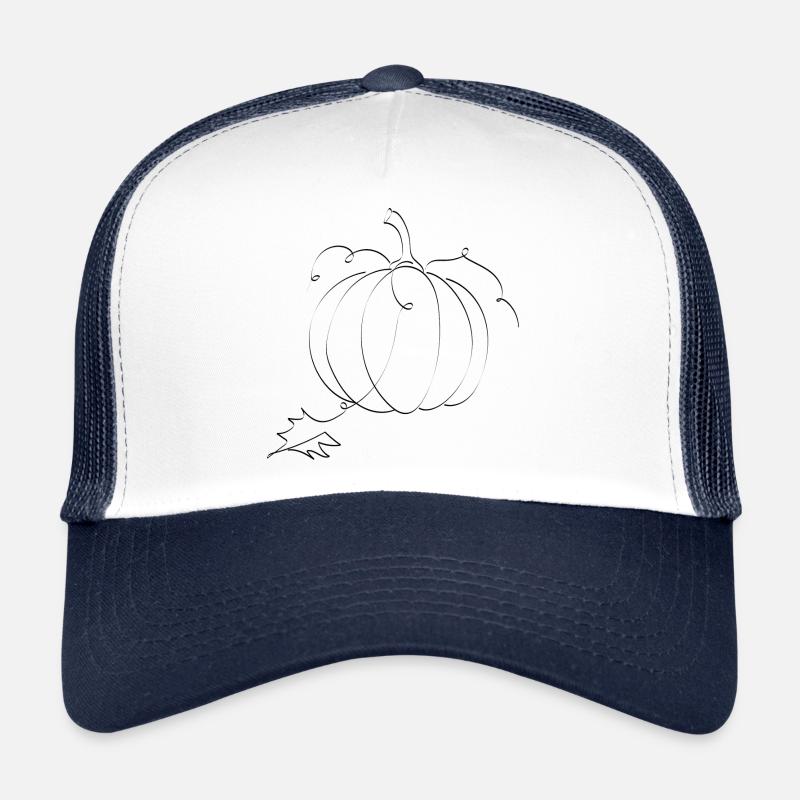 Lineart Kürbis Trucker Cap