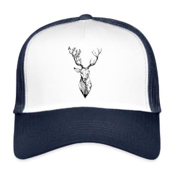 Final Destinature - Trucker Cap - Weiß/Navy - Vorne