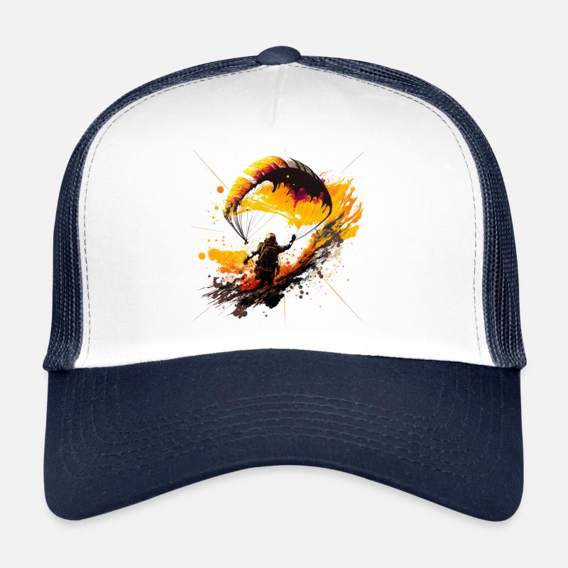 Paragliding: Fliege hoch hinaus Trucker Cap