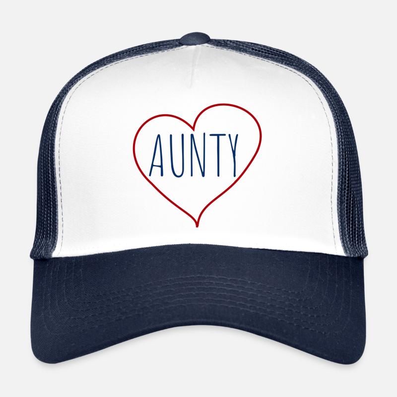 Aunty heart Trucker Cap
