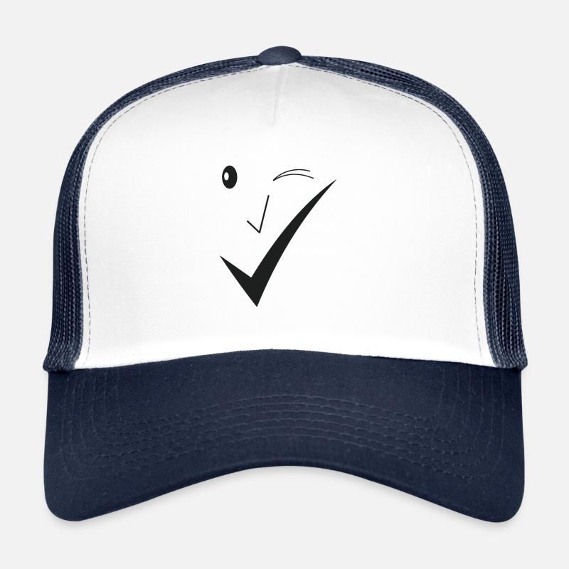 Feines Lächeln - Feines Gesicht D01. Trucker Cap