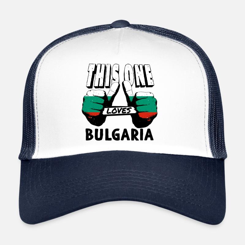 Bulgarie Drapeau bulgare Drapeau Sables d’or Casquette trucker 