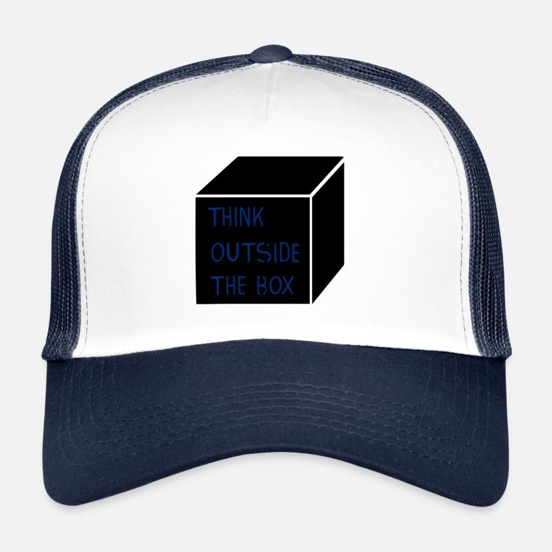 Think outside the box Trucker Cap
