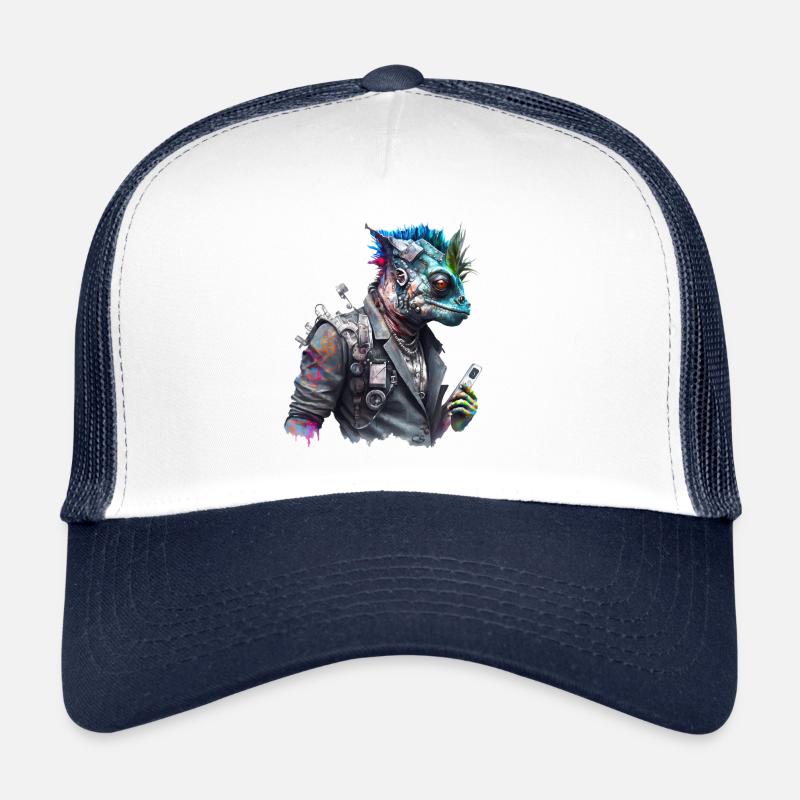 CS Cameleon, animal de la collection Cyber Squad Casquette trucker 