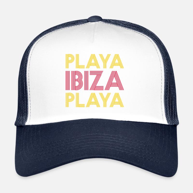 IBIZA España Espagne Espagne Casquette trucker 