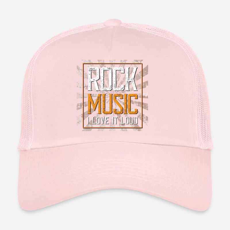 Rock Music Trucker Cap