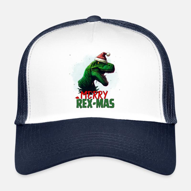 Merry Rex Mas Trucker Cap