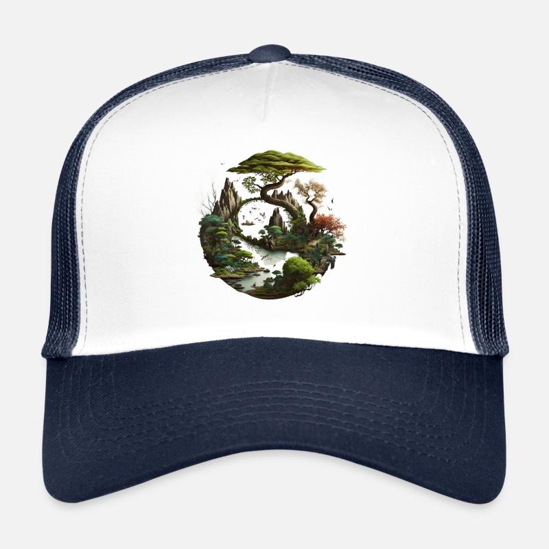 Sur les traces de la nature Casquette trucker 