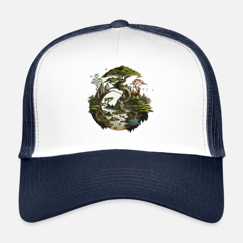 Sur les traces de la nature Casquette trucker 