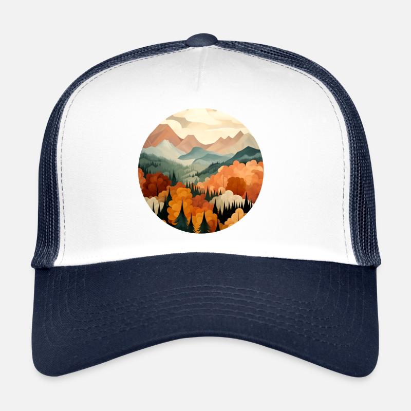 Herbst in den Bergen Trucker Cap