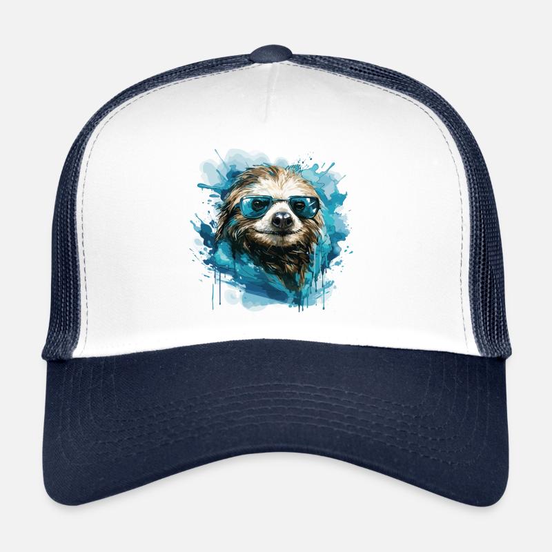 Sunglasses Sloth Aquawash Trucker Cap