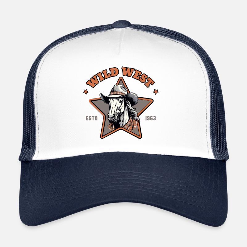 Cowboy Western Pferd Cowboy Hut Trucker Cap