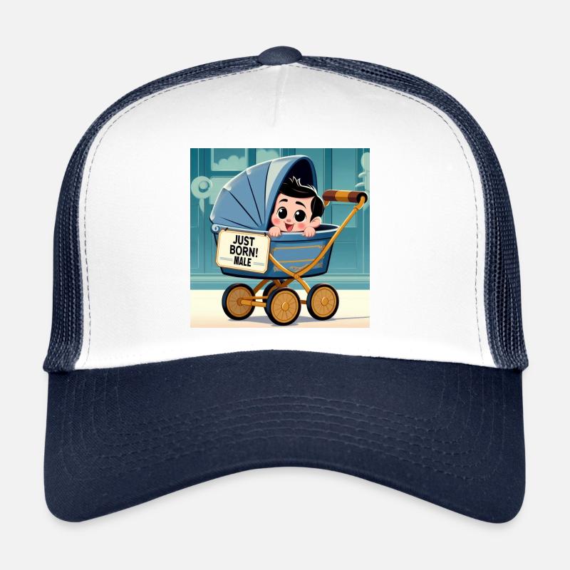 Just Born Boy Trucker Cap