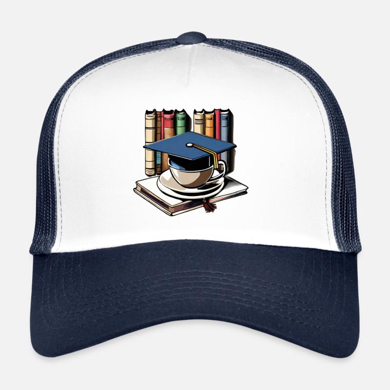 Studien mit Kaffee Trucker Cap