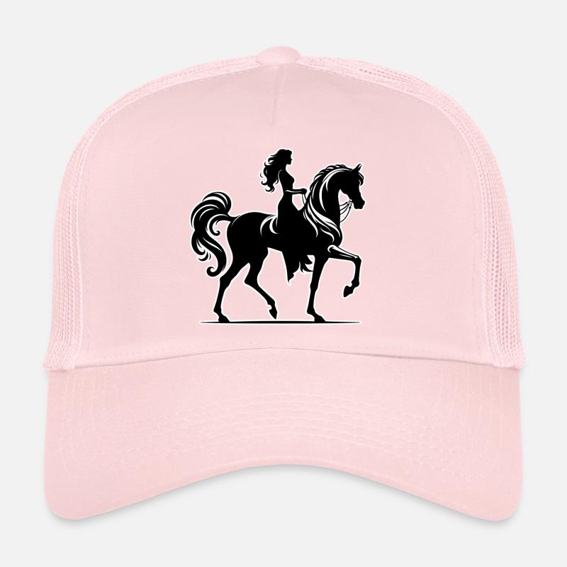 Femme Cheval Arabe Casquette trucker 