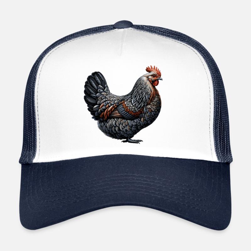 Drôle De Poulet Poulet Drôle Image Casquette trucker 