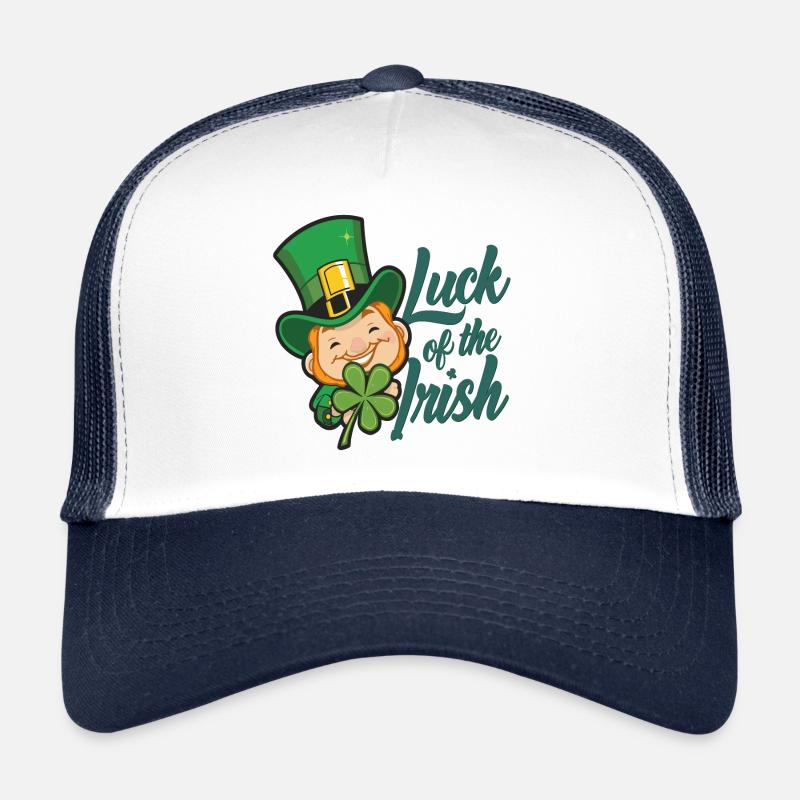 Leprechaun Leprechaun Saint-Patrick Irlande Casquette trucker 