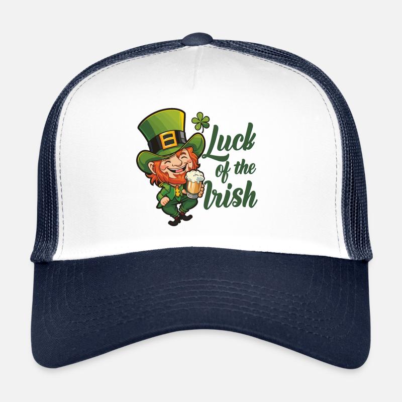 Leprechaun Leprechaun Saint-Patrick Irlande Casquette trucker 