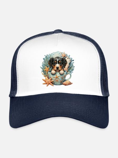 Seal - Trucker Cap - white/navy