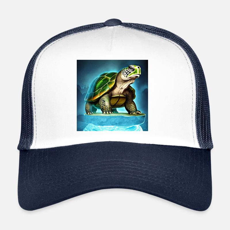 Turtle on a glacier Trucker Cap