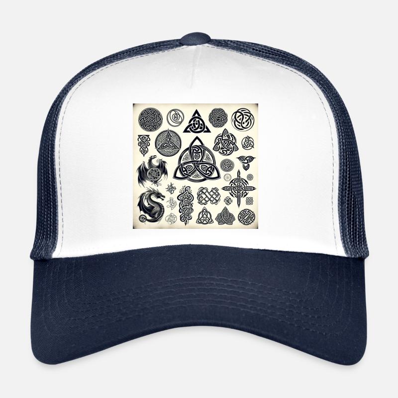 Keltische Symbole Trucker Cap