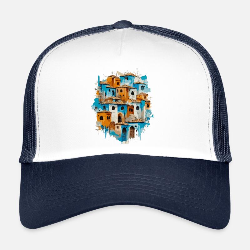 Bunte Bergdorf-Gemeinschaft Trucker Cap