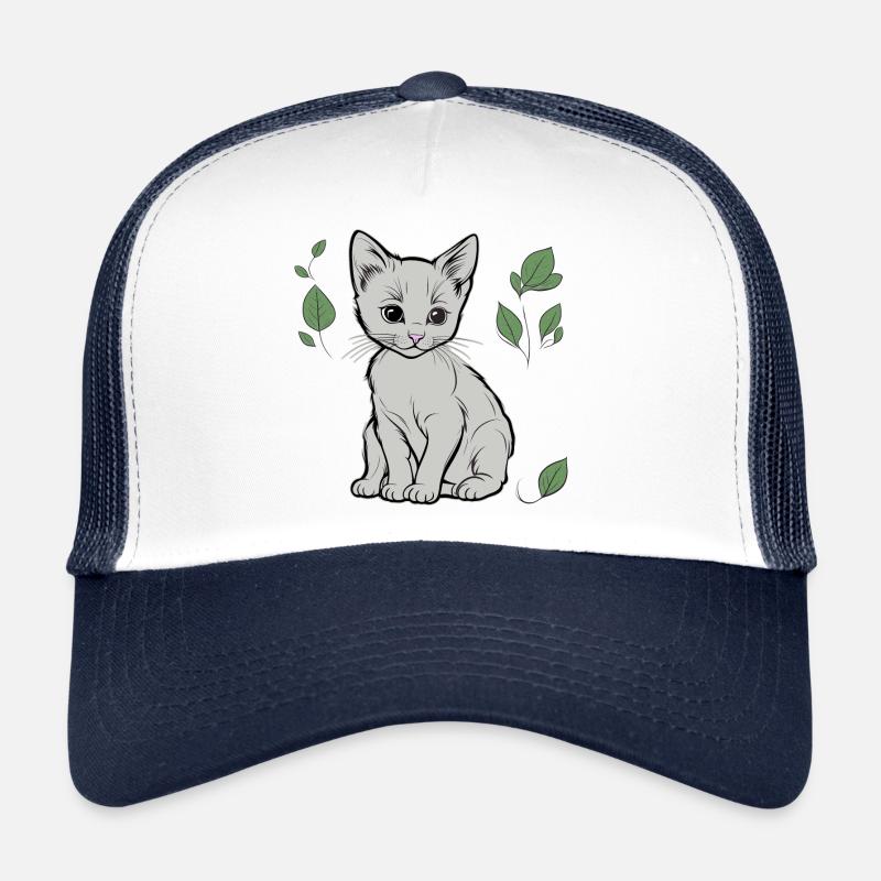 Chat, Chaton, Chats, Enfants Casquette trucker 