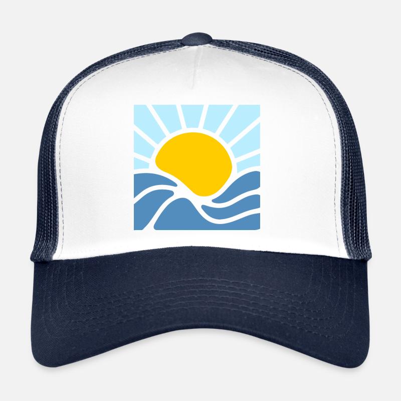 Soleil, été et mer Casquette trucker 