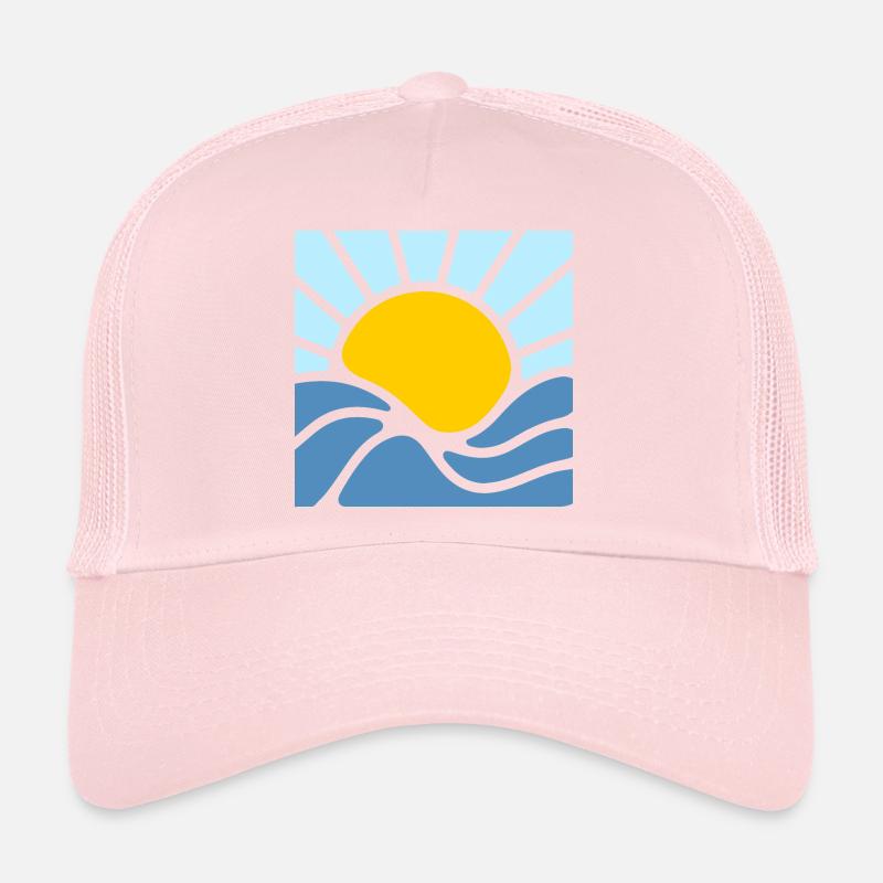 Soleil, été et mer Casquette trucker 