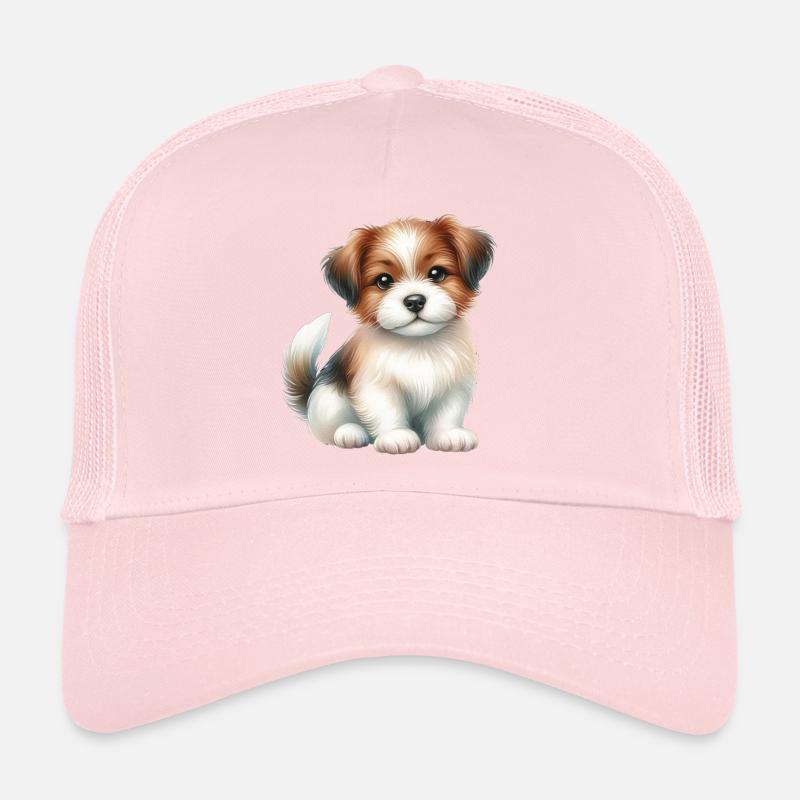 Chien mignon Casquette trucker 