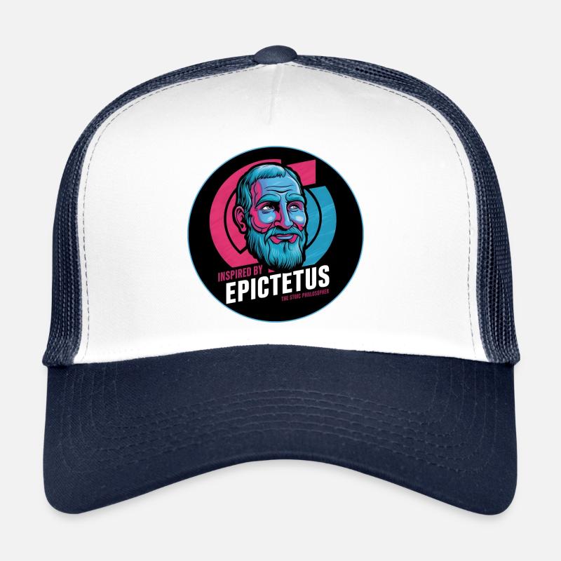 Epictète Philosophe stoïcien Stoïcisme Epictète Casquette trucker 
