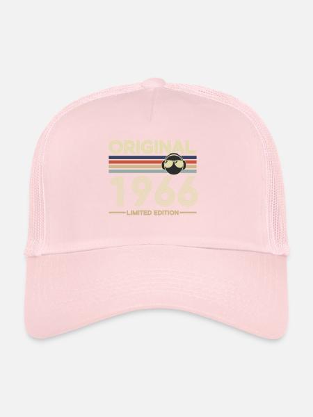 1966 - Trucker Cap - pale pink - Front