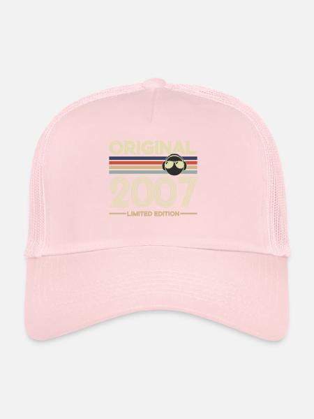 2007 - Trucker Cap - pale pink - Front