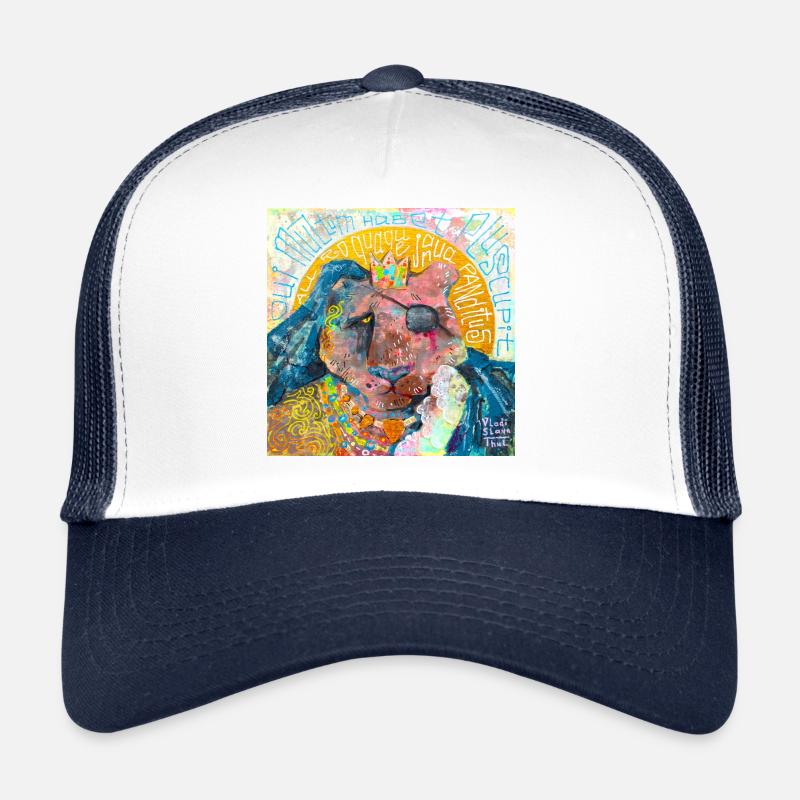 Pilgrim Lion - Trucker Cap - white/navy