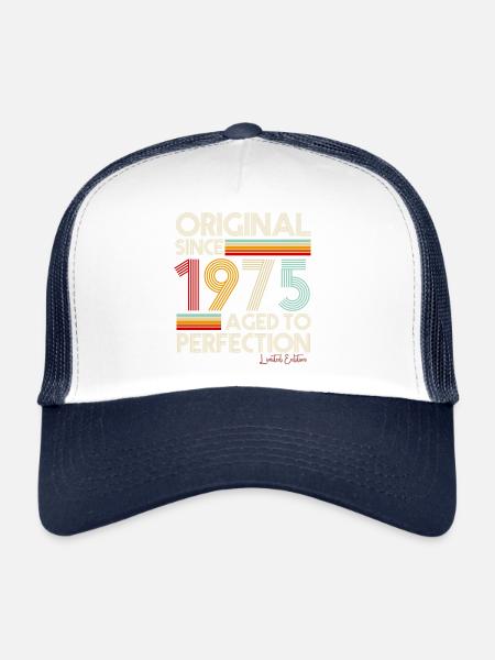 1975 - Trucker Cap - Weiß/Navy