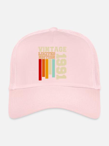 1991 - Trucker Cap - pale pink - Front