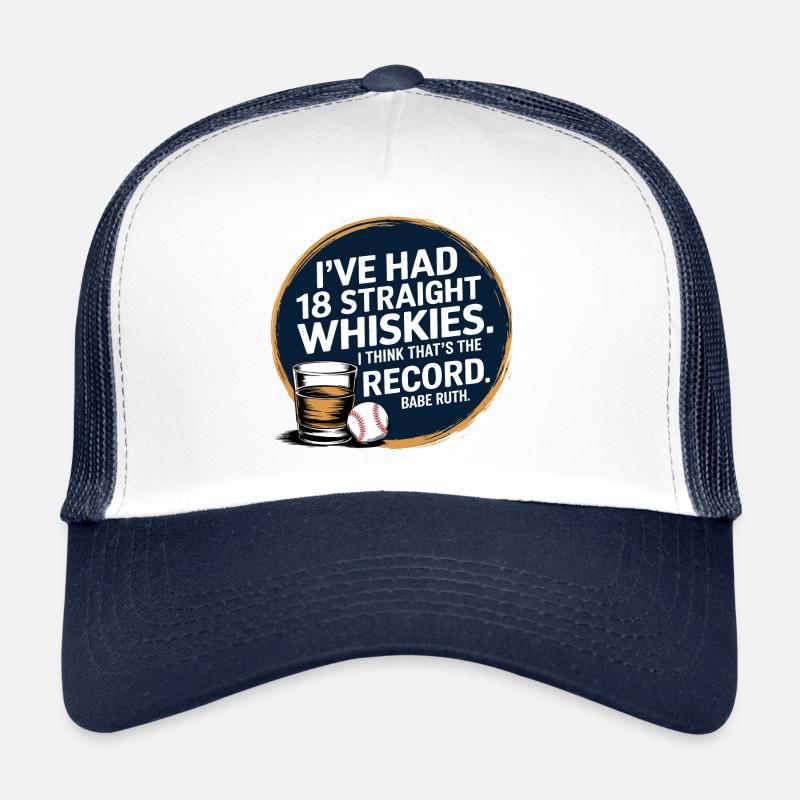 Baseball Babe Ruth Disant Citation Sportive Casquette trucker 