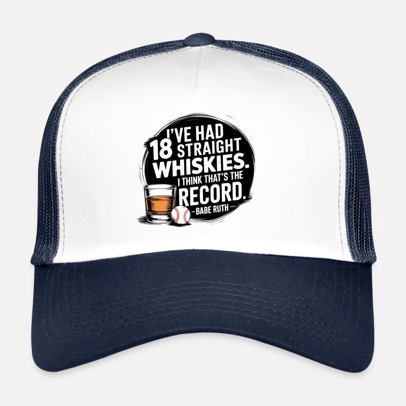 Baseball Babe Ruth Saying Sports Quote Trucker Cap