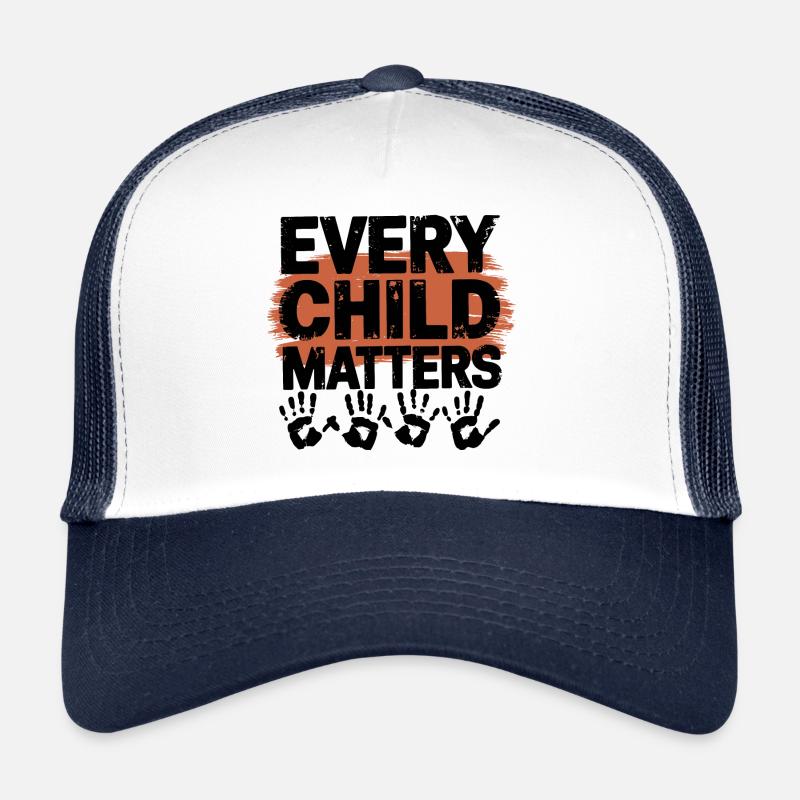 Chaque enfant compte Journée mondiale de l’enfance Casquette trucker 