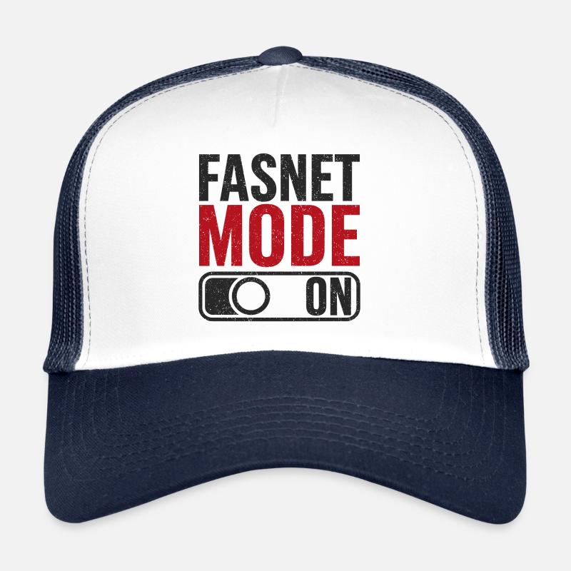 Mode Fasnet activé Casquette trucker 