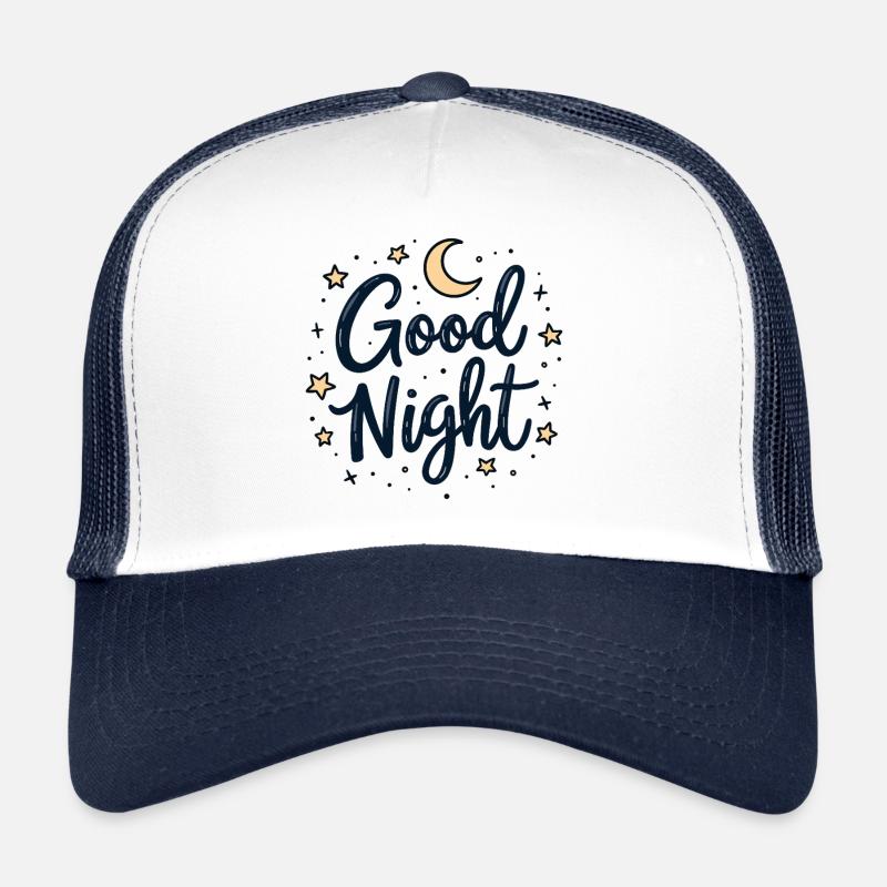 Good Night Dreamer Cozy Look Trucker Cap