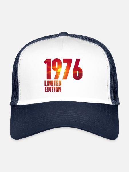 1976 - Trucker Cap - Weiß/Navy