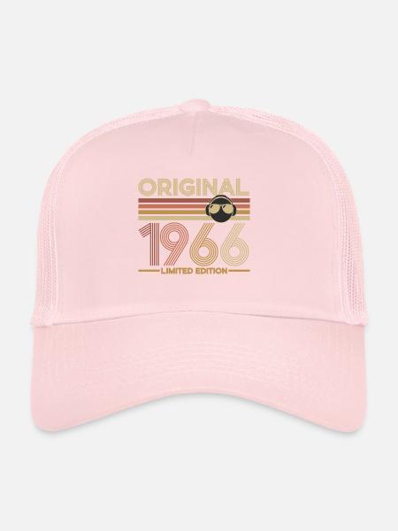 1966 - Trucker Cap - pale pink - Front