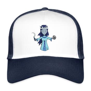 Marzanna - Trucker Cap - white/navy - Front