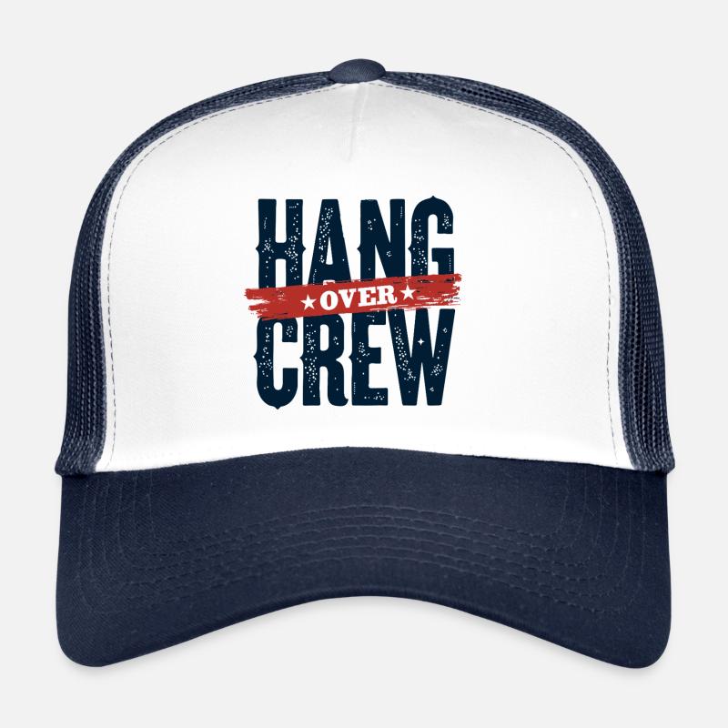 Hangover Crew – Ultimate Party T-Shirt Trucker Cap