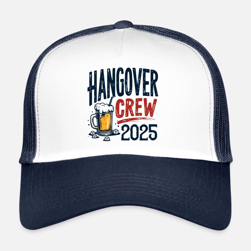 Hangover Crew 2025 – Ultimate Party Shirt Trucker Cap