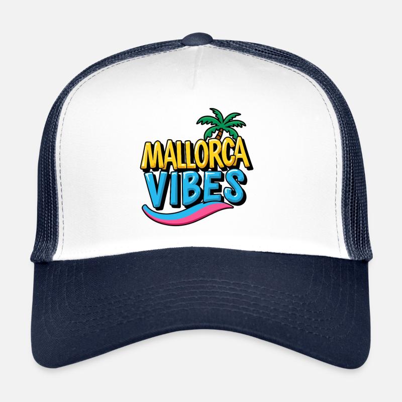 Mallorca Vibes Été, soleil et sensation de fête Casquette trucker 