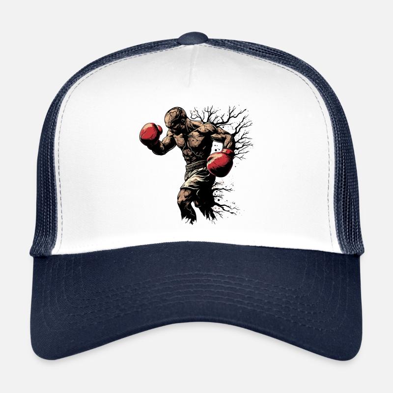 Boxe Boxe Arts Martiaux Boxer Formation de Boxeur Casquette trucker 